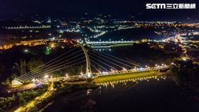 觀光,打卡,八掌溪,彌陀映月橋,嘉義市
圖／翻攝自嘉義市政府網站