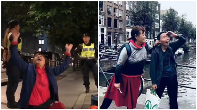 被瑞典警丟墳場？陸客爽玩照曝光惹議