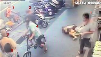 男遭刺倒地40秒！13路人無人幫忙
