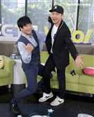 邵大倫、黃丹尼安安大明星。（記者邱榮吉/攝影）