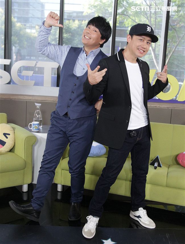 邵大倫、黃丹尼安安大明星。（記者邱榮吉/攝影）