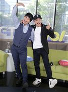 邵大倫、黃丹尼安安大明星。（記者邱榮吉/攝影）