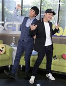 邵大倫、黃丹尼安安大明星。（記者邱榮吉/攝影）