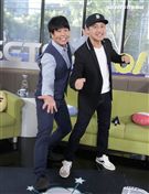 邵大倫、黃丹尼安安大明星。（記者邱榮吉/攝影）