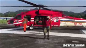 彰化-南投 遇山難求救放鳥搜救人員（葉男）／翻攝畫面