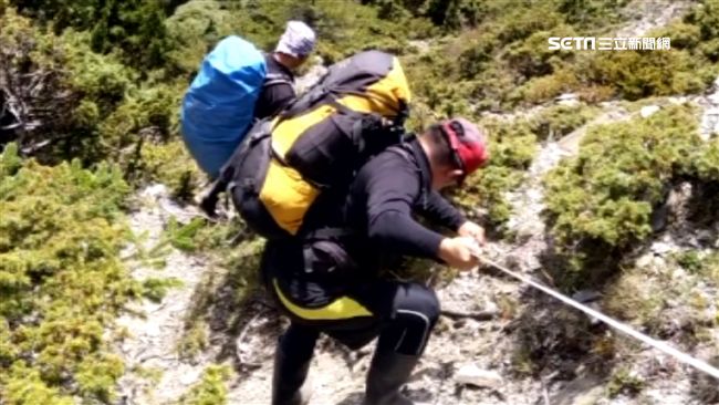 落跑山友吊掛獲救　搜救隊員得高山症