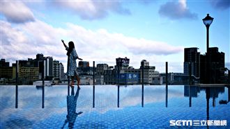 小孩必泡積木湯　直擊礁溪版天空之鏡