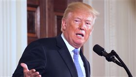 美國總統川普美國總統川普27日恭喜「兩韓峰會」成功舉行，也強調他不會像過去的美國領導人一樣，被北韓玩弄。中央社記者鄭崇生華盛頓攝 107年4月28日