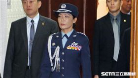 總統府女武官陳月芳。（記者邱榮吉/攝影）