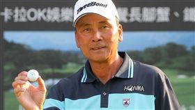 陳志忠打出生涯第7次一桿進洞。（圖／TPGA提供）