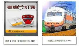 台鐵,APP,訂票,／台鐵局提供