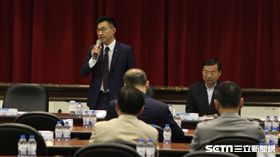 國民黨也在下午舉行立法實務研討會，拋出22個優先法案，(圖/記者李英婷攝)
