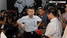 市長柯文哲赴高雄參訪智葳之照片 競選辦公室提供