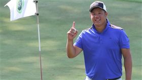 林耕緯在第6洞打出一桿進洞。（圖／TPGA提供）