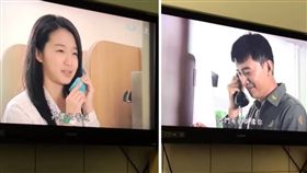 公共電話可以互撥通話？一名網友日前看電視劇時，發現男女主角用公共電話互撥聊天，他立刻抓出bug問「有不對的畫面嗎？」其他網友看到後掀起熱議，紛紛直喊「真的可以互撥！我年輕的時候有試過」。（組圖／翻攝自爆廢公社）