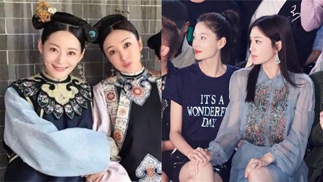 皇后、純妃再對決　正面PK白皙美腿