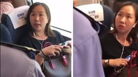 大陸一名霸座女子日前搭高鐵時，不按照車票座位入坐，霸佔靠窗的位置。更誇張的是，她還嗆列車長「位置上寫了我不能坐嗎？」女子霸道的行為被其他乘客錄下po上網，結果慘遭網友肉搜撻伐。對此，女子老家的村幹部受訪表示，該女子小時候人品很好，但長大就不知道了。（圖／翻攝自YouTube《Doris Lee》）