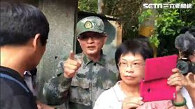 共產廟斷水電　魏明仁被警帶走（圖／翻攝畫面）