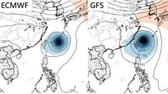 輕颱潭美成形　對台影響周二是關鍵