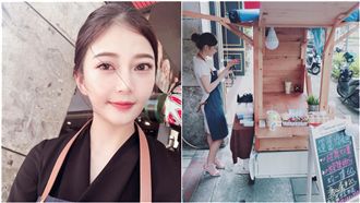 「涼麵正妹」撞臉女藝人　網：求班表