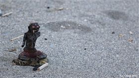 宜蘭,內埤海灘,雕像,泰國鬼王,神像（圖／翻攝自宜蘭知識+）