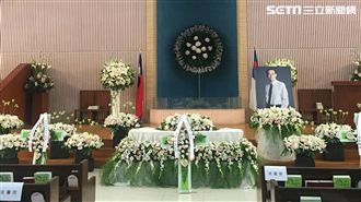 楊偉中追思會藍綠齊聚 展生前好人緣