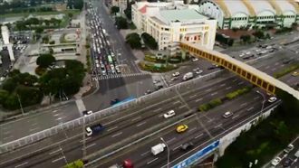 逢中秋連假！高交大首創「空拍監控」