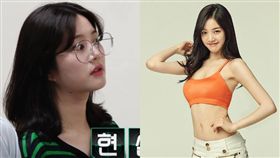 李侑菲近期從「國民妹妹」成為「國民辣妹」，好身材有目共睹。（組合圖／翻攝自joins／MBC）