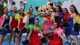 花博吉祥物東京現蹤 日人大讚「卡哇依！」／中市府提供
