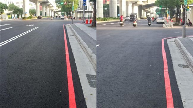 台中爛路王變平　網讚：車牌不會掉了