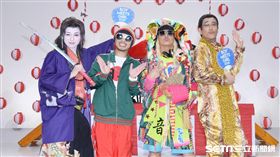 （左起）孝藤右近、Namewee黃明志、DJ KOO、Piko太郎。（圖／RED  PEOPLE）