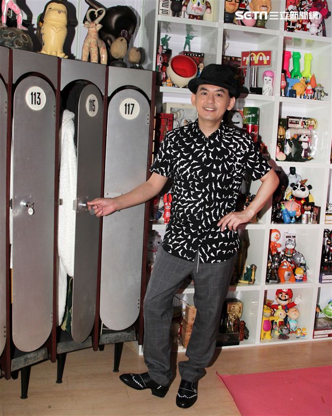 黃子佼金鐘專訪。（記者邱榮吉/攝影）