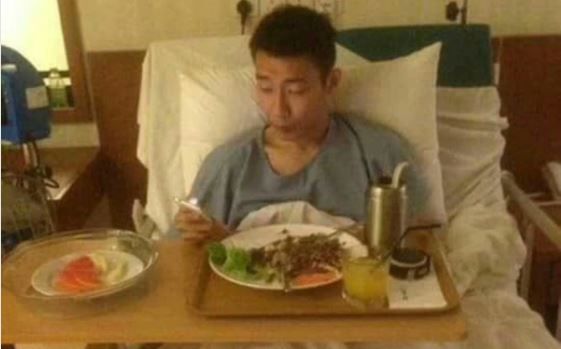 李宗偉病床照曝光！喊話球迷：等著我