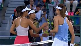 謝家姊妹與WTA女雙首冠擦肩而過。（圖／翻攝自Go！台灣網球！臉書）