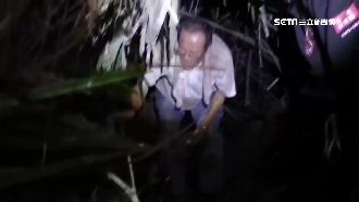 退休師登山失足　跌落鐘乳石洞穴獲救