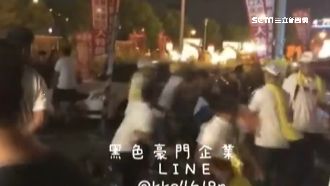 醉男叫囂遶境慘遭暴打　廟會變格鬥賽