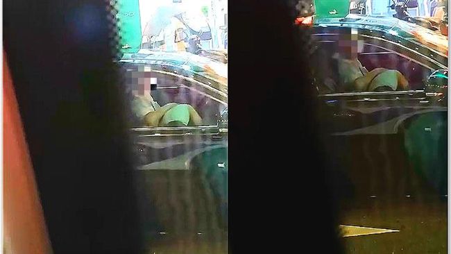 她趴男腿上「吞吐」　網：吃香腸解酒