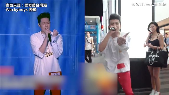 反骨惡搞新說唱周湯豪　遇細肩帶正妹