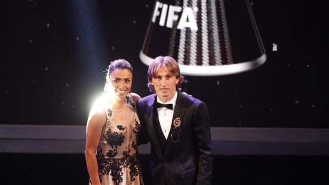 莫德里奇　獲選FIFA國際足球先生