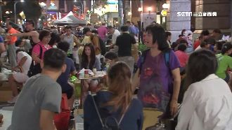 萬人中秋趴！封街烤肉主打無煙無碳