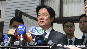 行政院長賴清德25日上午赴立法院進行823中南部水災之治水機制專案報告並備詢。（圖／記者盧素梅攝）