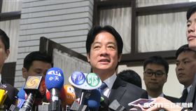 行政院長賴清德25日上午赴立法院進行823中南部水災之治水機制專案報告並備詢。（圖／記者盧素梅攝） 