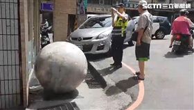 基隆,水晶球,休旅車,民宅（圖／翻攝畫面）