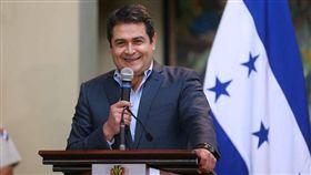 宏都拉斯總統耶南德茲（Juan Orlando Hernandez，或譯葉南德茲）（圖／翻攝自Juan Orlando Hernandez臉書）