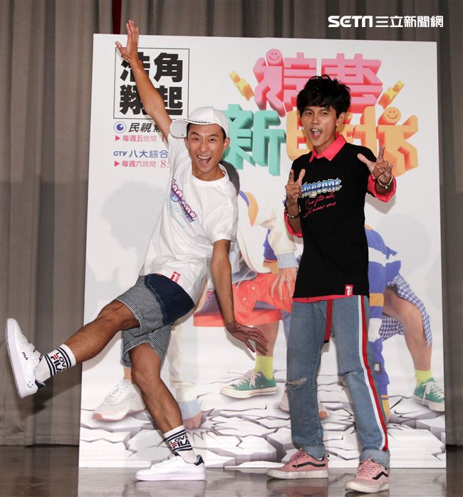 浩角翔起「綜藝新時代」校園見面會。（記者邱榮吉/攝影）