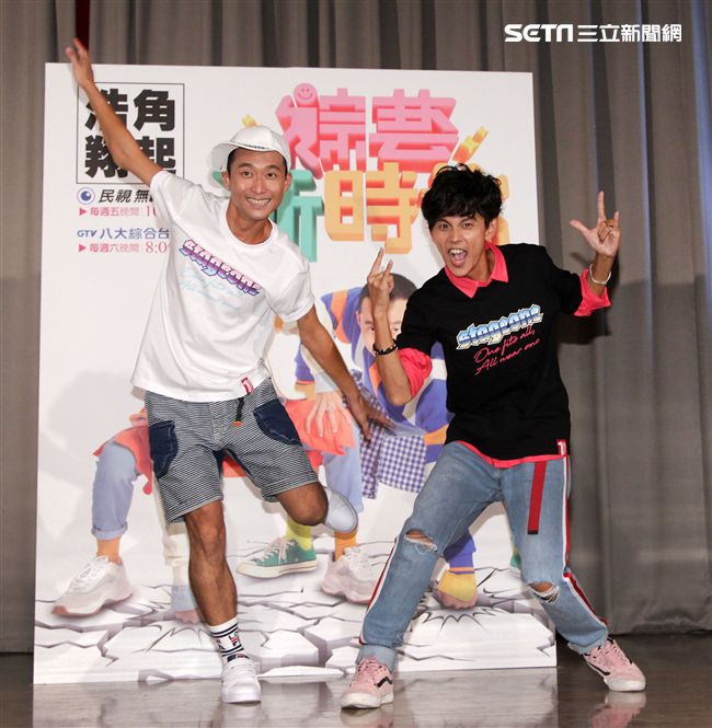 浩角翔起「綜藝新時代」校園見面會。（記者邱榮吉/攝影）