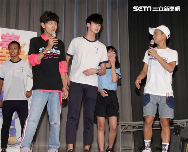 浩角翔起「綜藝新時代」校園見面會。（記者邱榮吉/攝影）