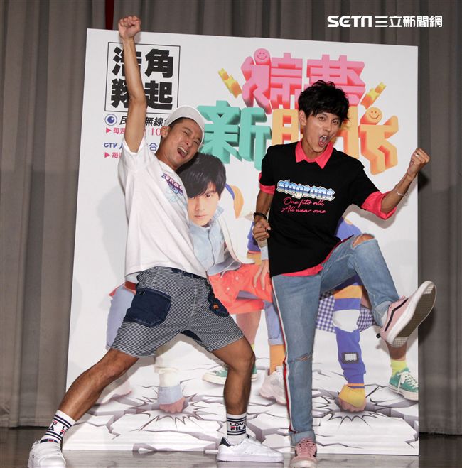 浩角翔起「綜藝新時代」校園見面會。（記者邱榮吉/攝影）