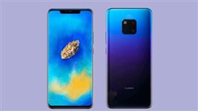 華為,Mate 20 Pro,Mate 20,鏡頭,螢幕下指紋
圖／翻攝自快科技