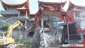 二水碧雲禪寺違建拆除